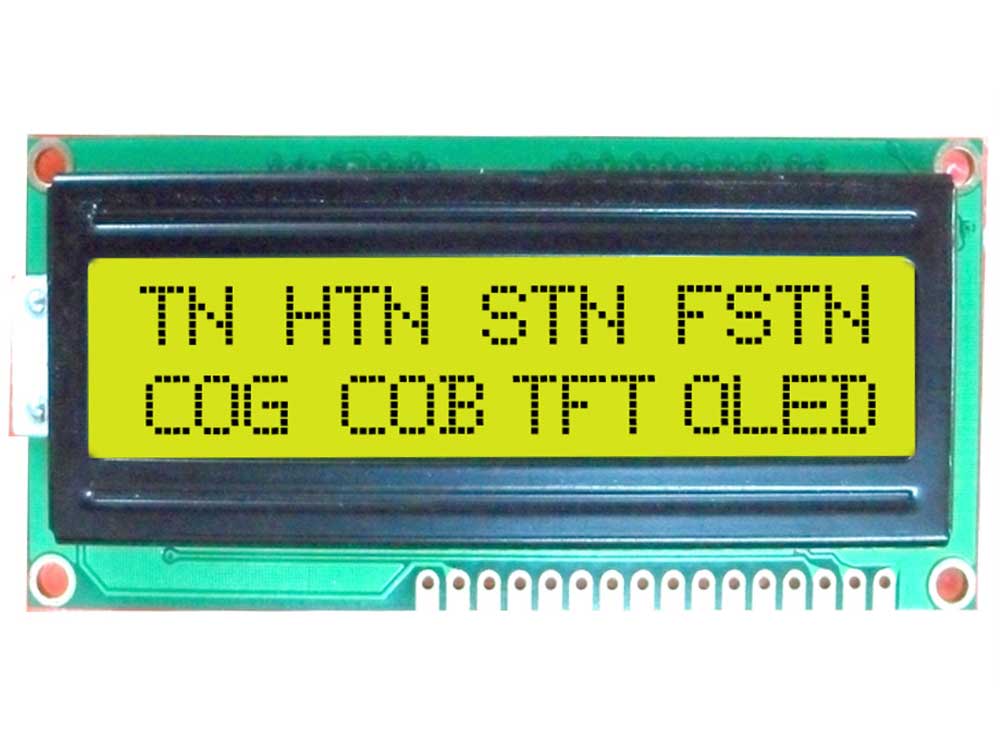 cob 16x2 graphic dot matrix lcd module free sample